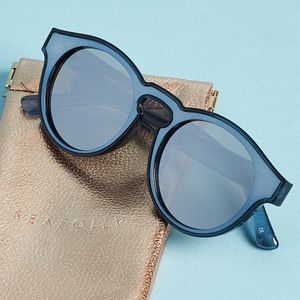 NWT Seafolly Bronte Sunglasses in Blue Stone